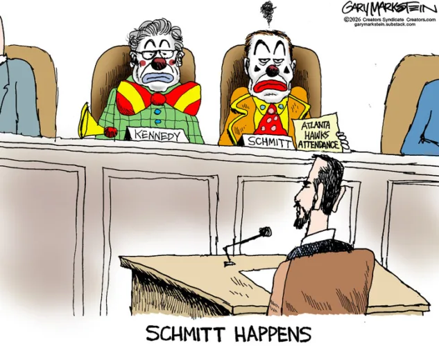 Editorial cartoon for Oct. 5, 2026